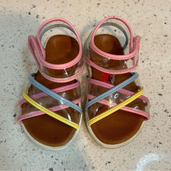 Mia Elis Clear Strap Sandals Multicolor​​ - Picture 2 of 7